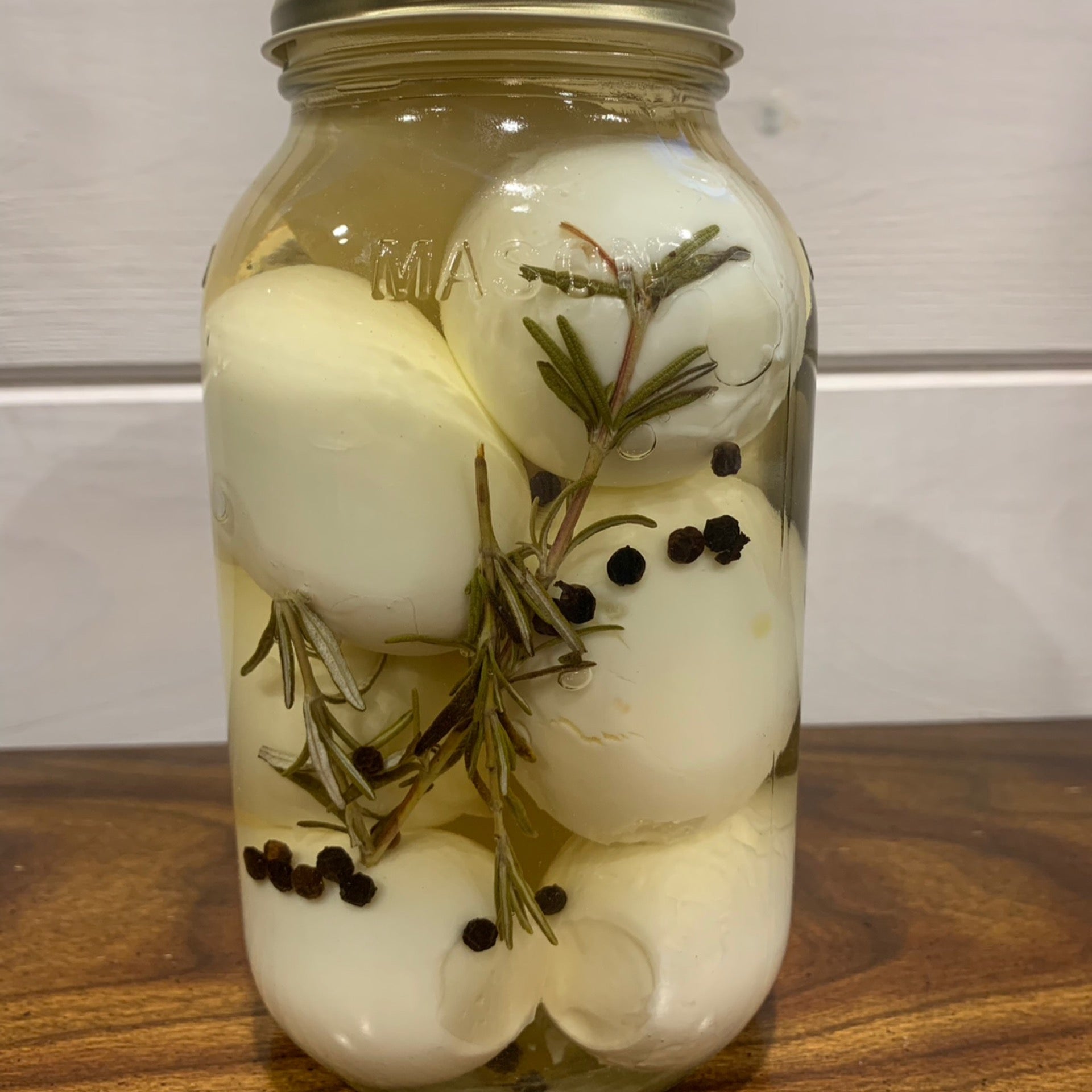 Oeufs Boreals dans le vinaigre