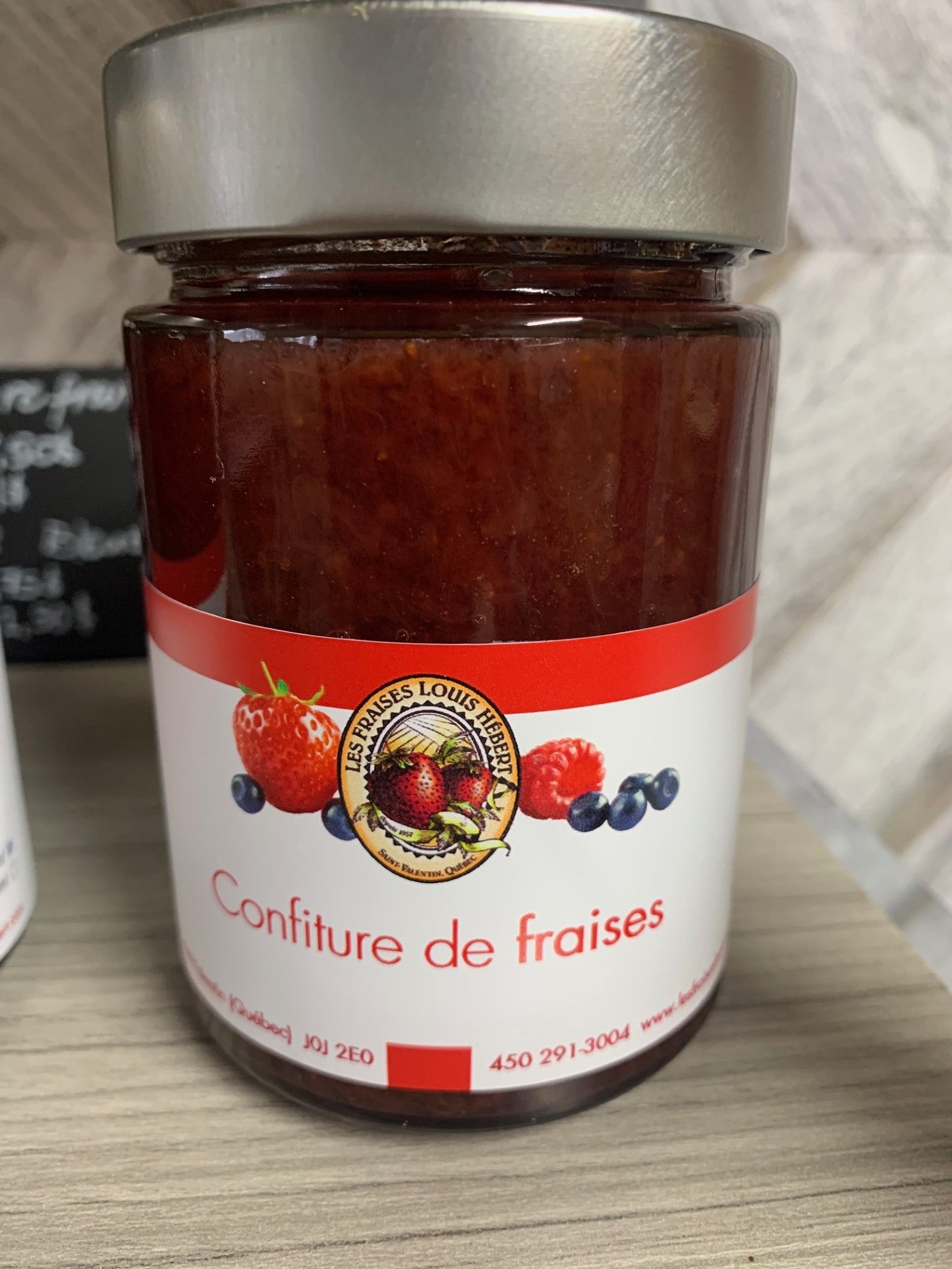 Confiture de fraises 314 ml