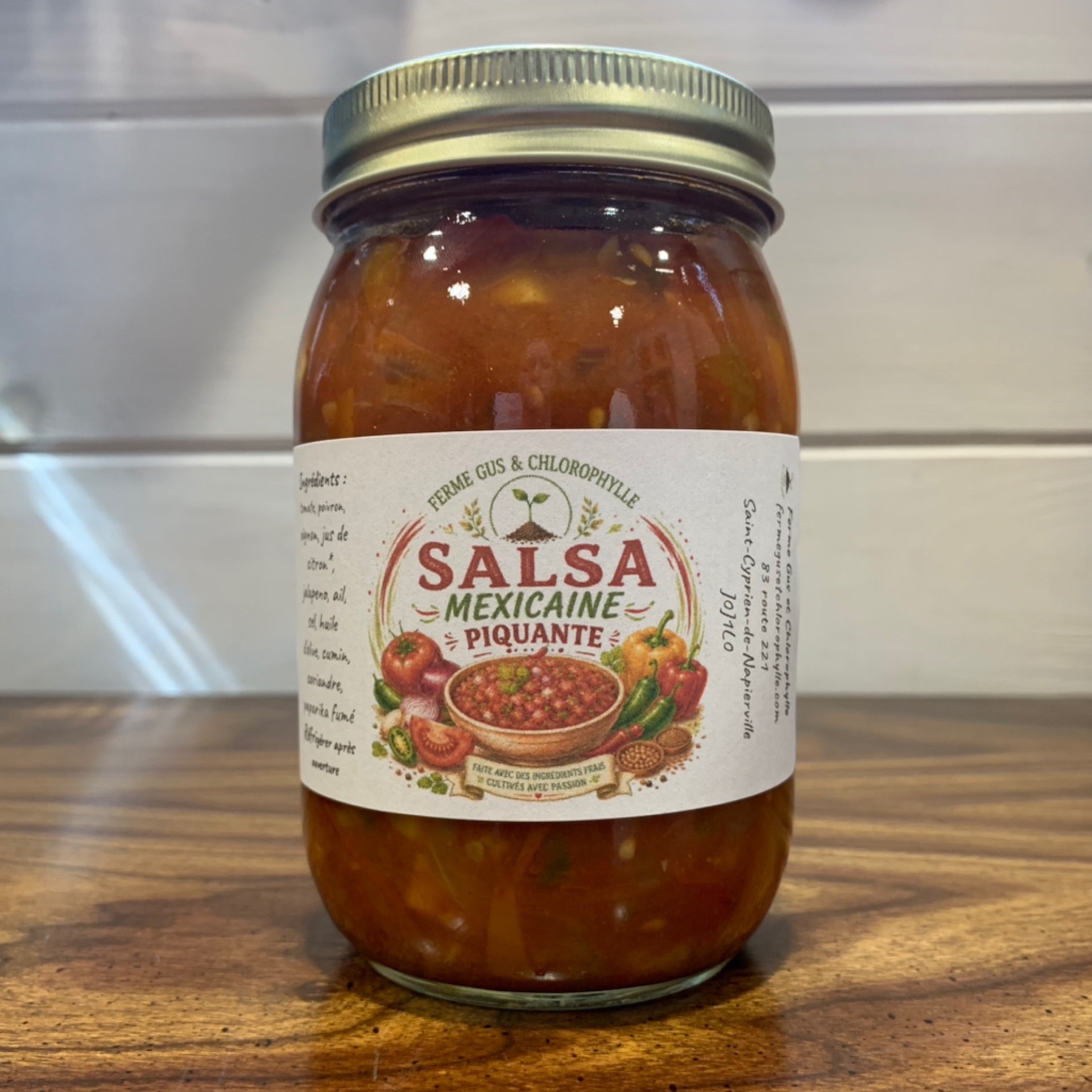 Salsa mexicaine piquante