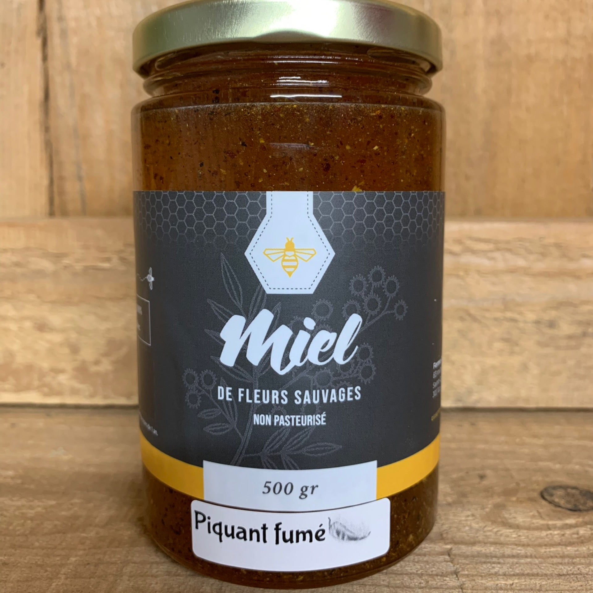 Miel piquant fumé 500g