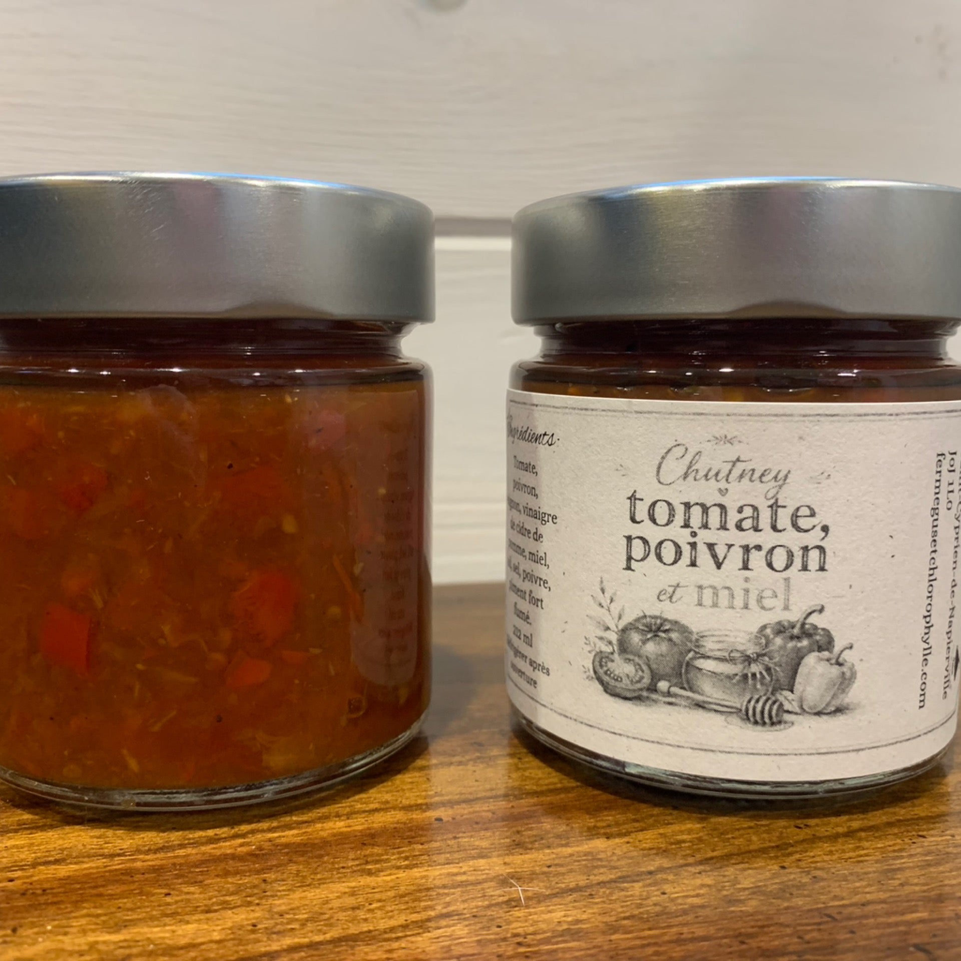 Chutney Tomate Poivron Et Miel