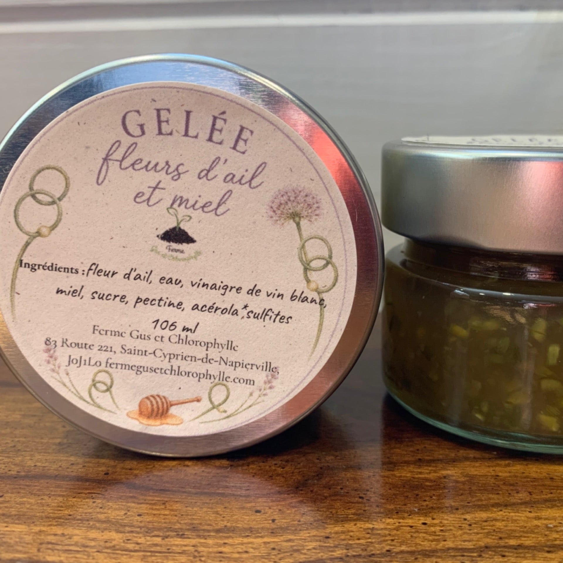 Gelée de fleur dail et miel
